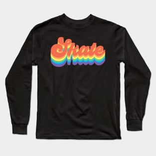 Skate The Rainbow Long Sleeve T-Shirt